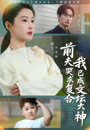 前夫哭求复合，我已成文坛大神（70集）最火短剧推荐