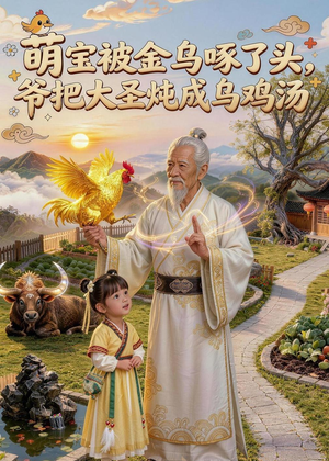 萌宝被金乌啄了头，爷把大圣炖成乌鸡汤（59集）热门了短剧