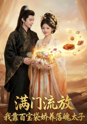 满门流放：我靠百宝袋娇养落魄太子（55集）最火短剧推荐