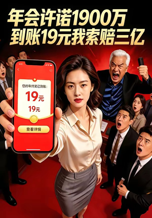 年会许诺1900万，到账19元我索赔三亿（75集）好看上头的短剧