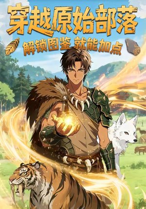 穿越原始部落，解锁图鉴就能加点（94集）好看的短剧来了