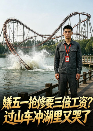 嫌五一抢修要三倍工资？过山车冲湖里又哭了（33集）古装短剧推荐