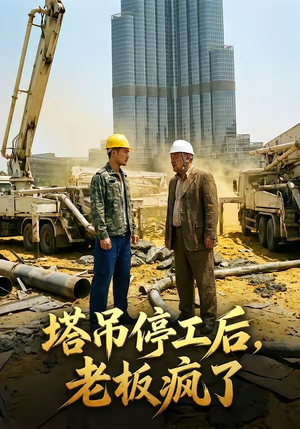 塔吊停工后老板疯了（52集）小短剧抢先看