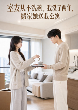 室友从不洗碗,我洗了两年,搬家她送我公寓(47集) 室友从不洗碗,我洗了两年,搬家她送我公寓(47集)最近很火的短剧