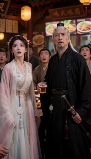 摆摊卖夜宵，仙界大佬馋疯了（60集）短剧太精彩了