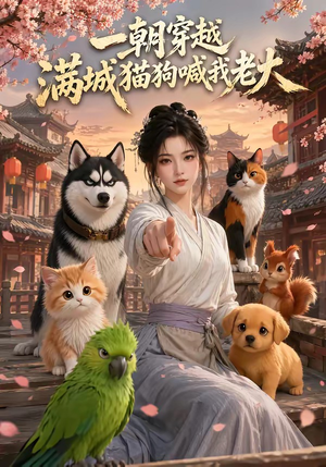 一朝穿越，满城猫狗喊我老大（103集）古代短剧推荐