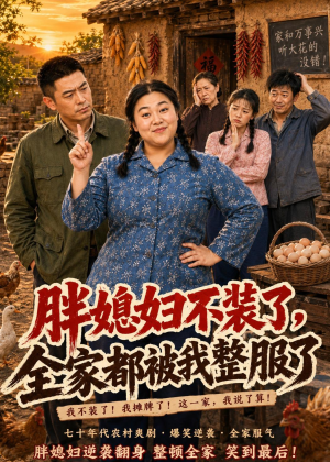 胖媳妇不装了，全家都被我整服了（50集）这短剧太好看了