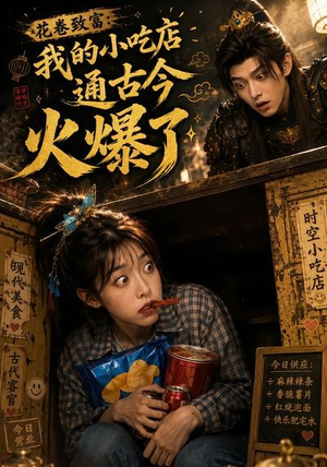 花卷致富：我的小吃店通古今火爆了（111集）免费全集短剧