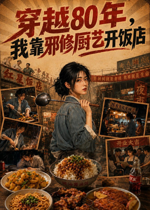 穿越80年，我靠邪修厨艺开饭店（46集）一口气追完短剧