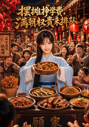 摆摊挣学费，满朝权贵来排队（89集）在线看完整版