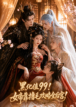黑化值99！女帝靠撸毛攻略全后宫！（60集）短剧免费观看