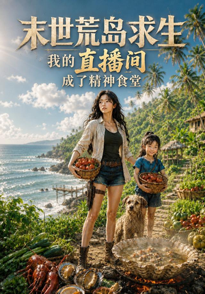 末世荒岛求生_我的直播间成了精神食堂（63集）短剧爆款推荐