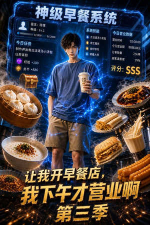 让我开早餐店，我下午才营业啊第三季（81集）热门短剧推广
