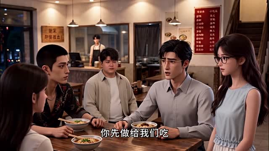 厨神附体我把沙县开成了黑店（80集）战神短剧推荐