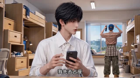 高冷学神的暗恋心声藏不住了（80集）超甜短剧抢先看