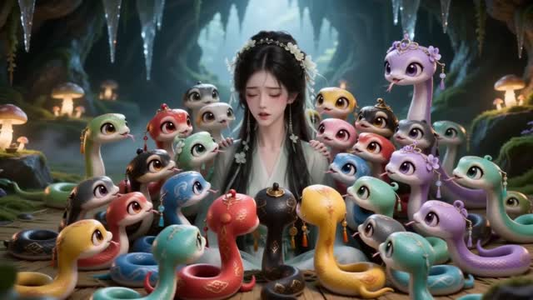 黑蛇她会障眼法（62集）短剧热门合集