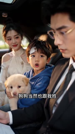 穿越后总裁父子赖上我（68集）短剧上热门