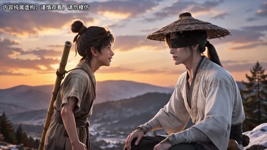 一曲肝肠断，落魄江湖行（186集）对手戏