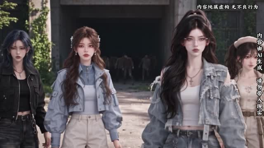 末世第一女团：她提刀护山河（1-224集）宅斗短剧