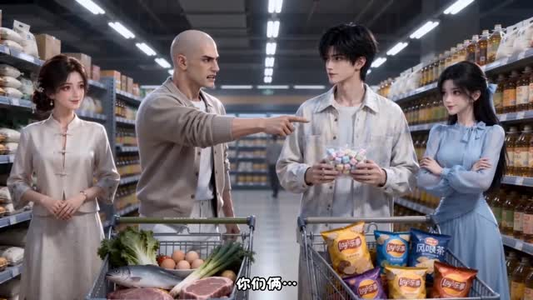 冰山小鱼之人在大学：我的上铺是校花学姐2（117集）短镜头